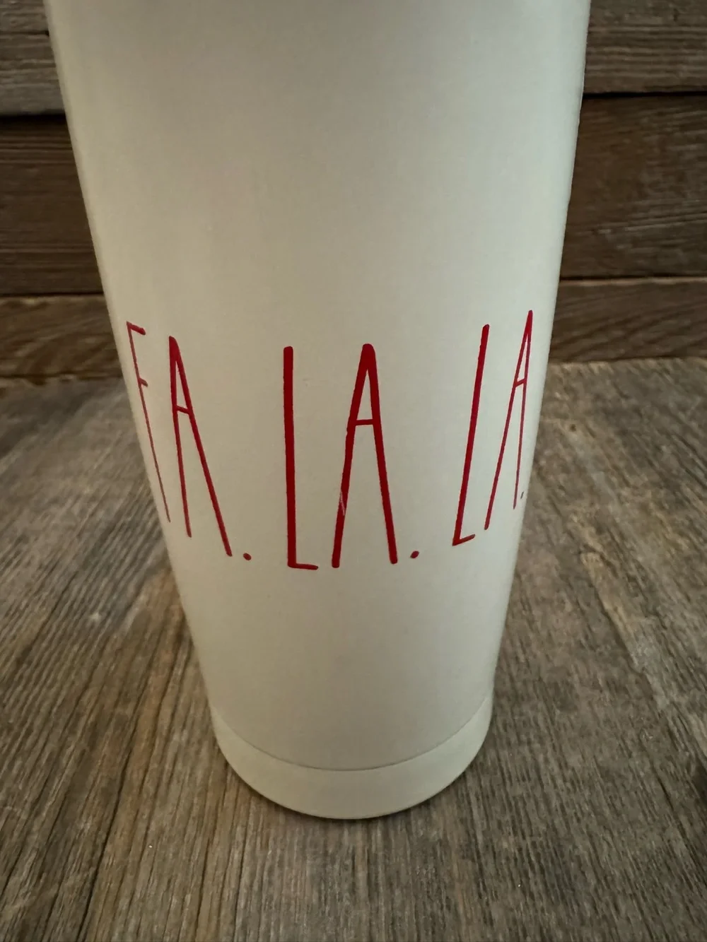 NWT Rae Dunn Fa. La. La. Travel Tumbler